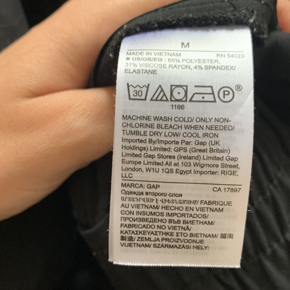 Black, Relaxed-fit Slacks - Picture 5 of 5